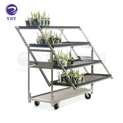 Cărucior cu raft pentru pepinieră